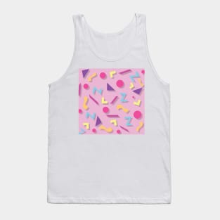 Funky 90s Pattern v5 Tank Top